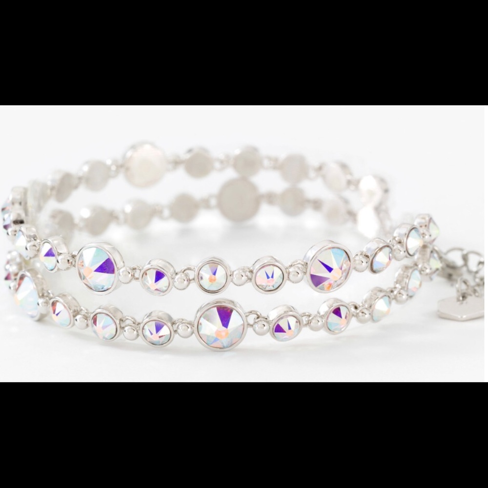 Double Strand GLAM bracelet TouchstoneCrystal BNIB